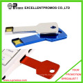 Various Color Custom Logo Metal Key Shape USB